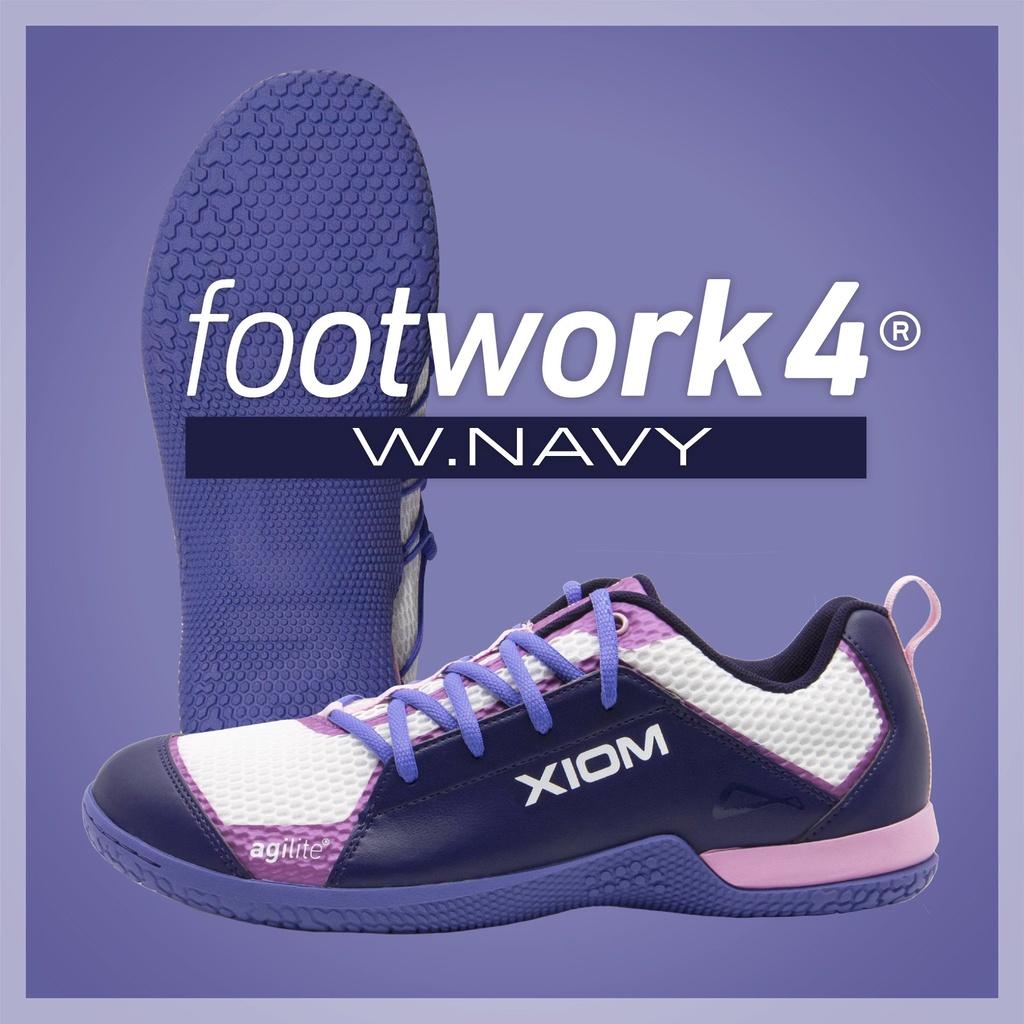 Giày Bóng Bàn Xiom Footwork 4 Giày Thể Thao Bóng Bàn Nam Cao Cấp