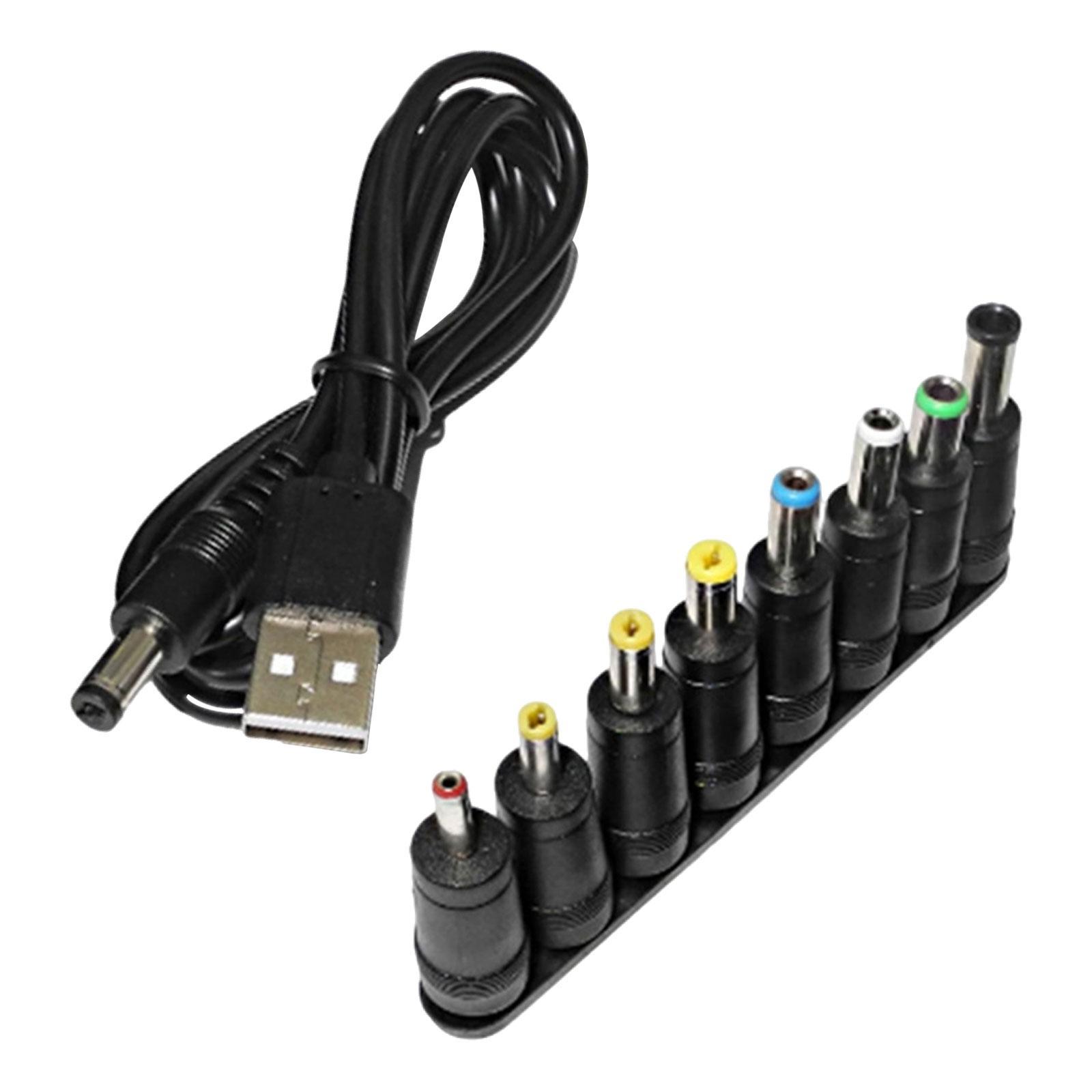 Laptop DC Power Adapter 5.5 x 2.1mm Female Bases Power Adapter Tips Connector