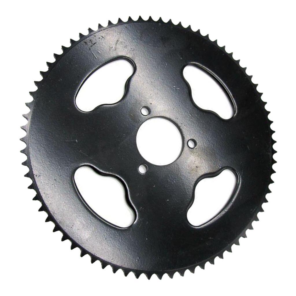 Black T8F-74T 35mm Rear Sprocket for 47cc 49cc Mini Motorcycle Drive System