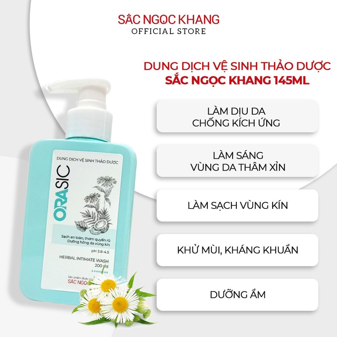 Dung dịch vệ sinh hằng ngày Orasic 200ml