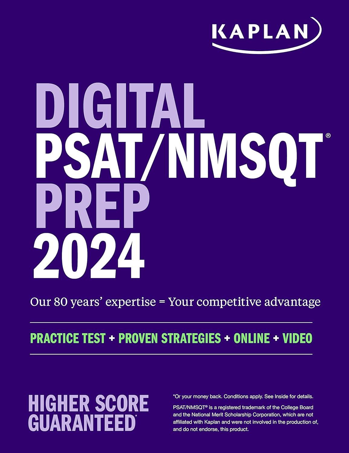 Sách ngoại văn: Digital PSAT/NMSQT Prep 2024 With 1 Full Length Practice Test, Practice Questions, And Quizzes (Kaplan Test Prep)