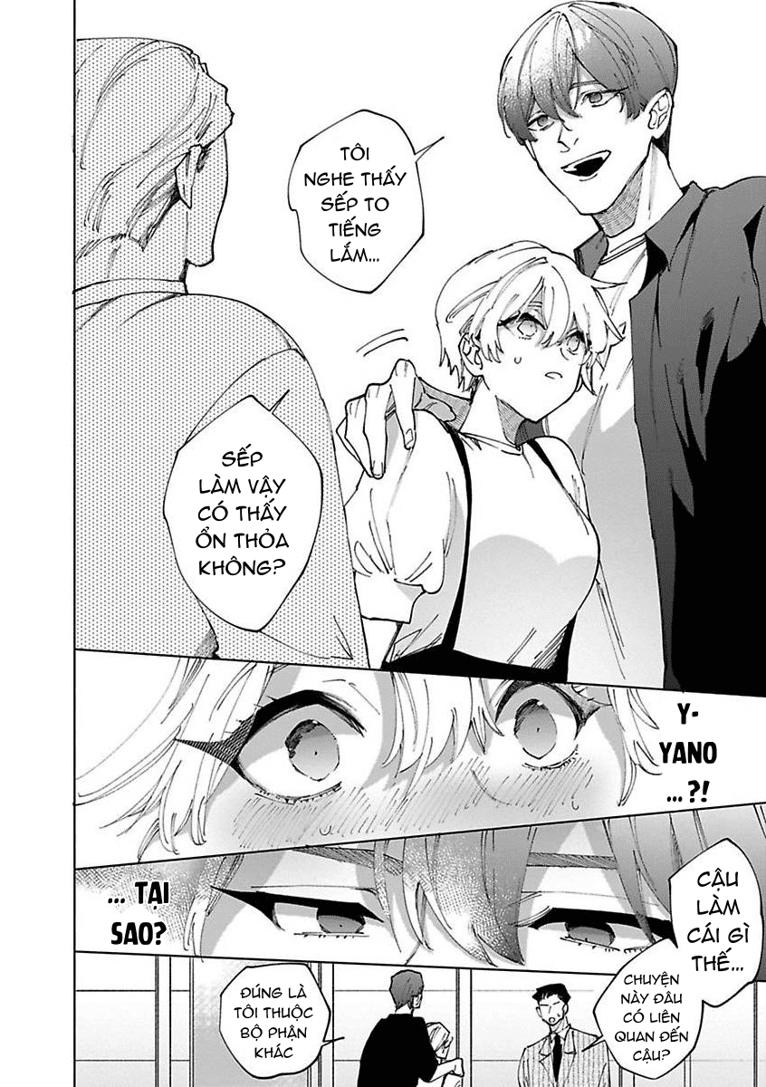 hậu bối yandere muốn cứu vớt ''nô lệ của tư bản'' chapter 3.2 10