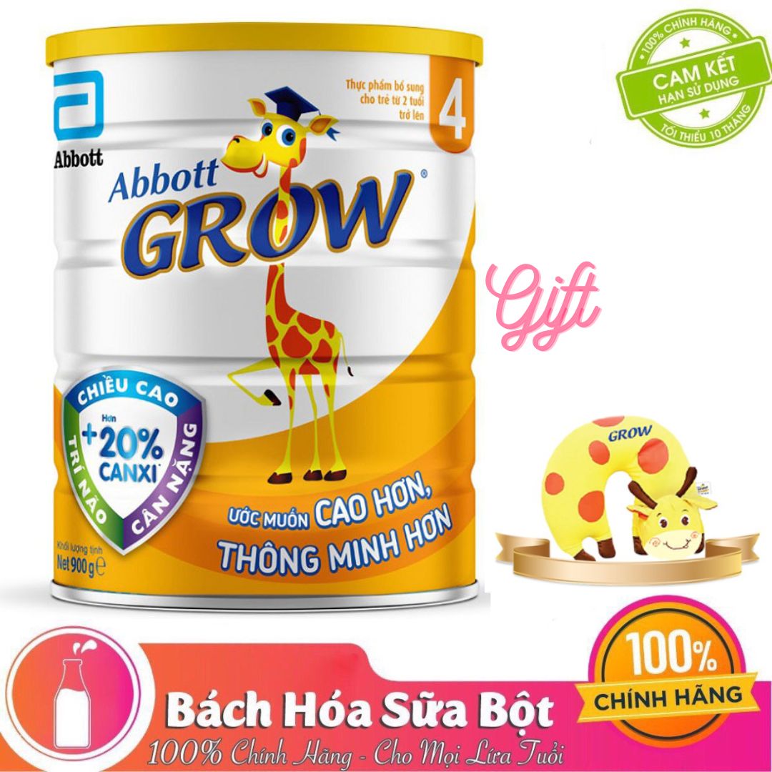 Sữa Bột Abbott Grow 4 (1.7kg) + Tặng Gối ôm cổ