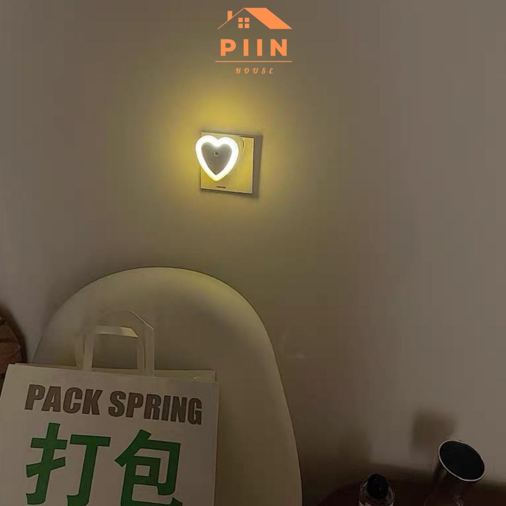 Đèn ngủ cảm ứng PIIN HOUSE, bóng led giúp giấc ngủ ngon và sâu hơn