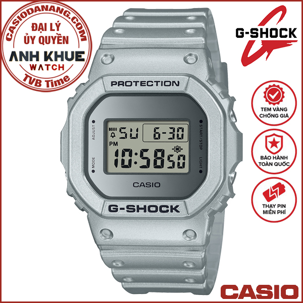 Đồng hồ nam dây nhựa Casio G-Shock chính hãng DW-5600FF-8DR (42mm)