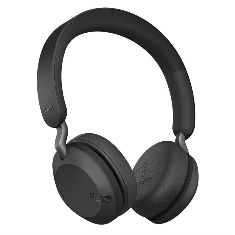 Tai Nghe Bluetooth Chụp Tai On-ear Jabra Elite 45h (Black) - Hàng Chính Hãng