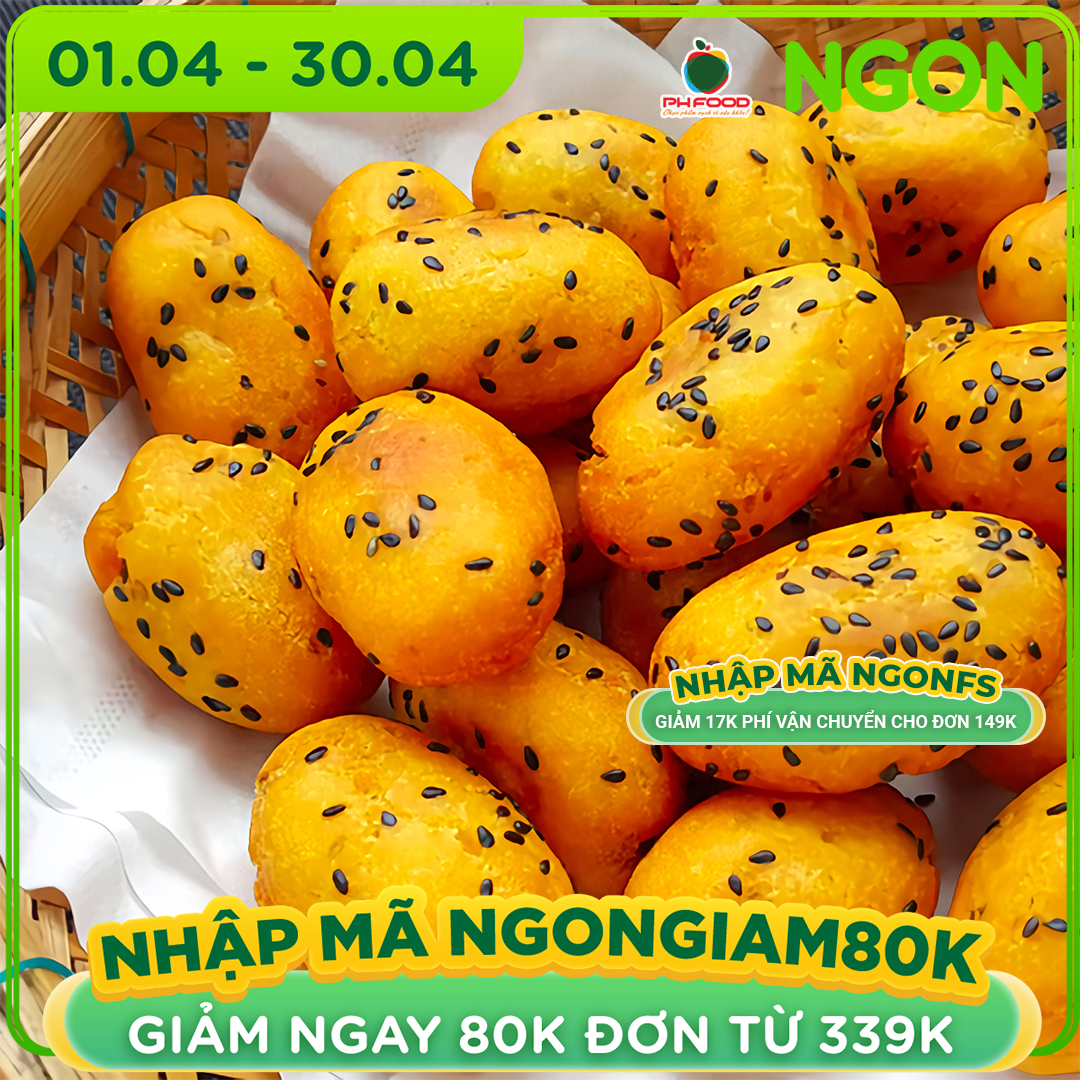 - Khoai Lang Kén Chiên Giòn Túi 250g