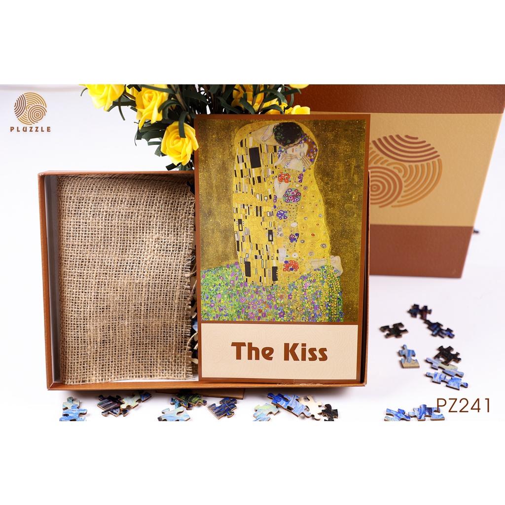 PLUZZLE Bộ xếp hình gỗ thông minh puzzle đồ chơi ghép hình 500 miếng - PZ241 - The Kiss