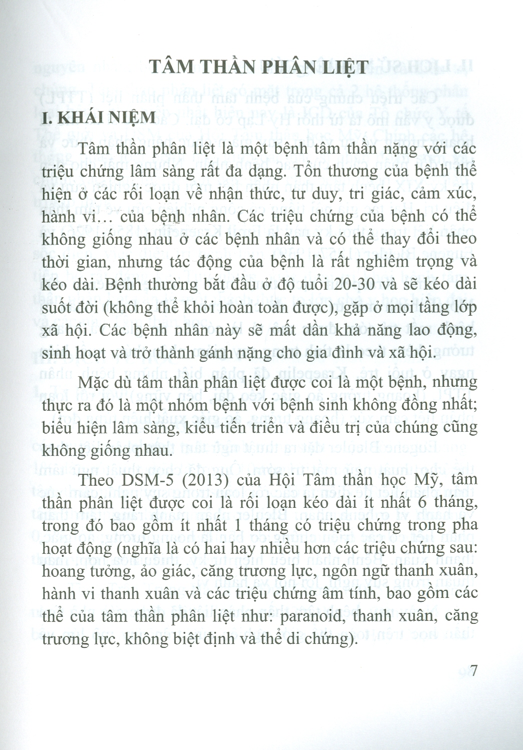 Tâm Thần Phân Liệt - Nguyên Nhân, Chẩn Đoán Và Đieu Trị (Tái bản lần thứ 3 có sửa chữa và bổ sung)