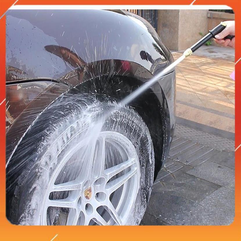 Bộ dây và vòi xịt rửa xe tưới cây tăng áp,vòi xịt rửa,vòi tưới cây 810-2498-1