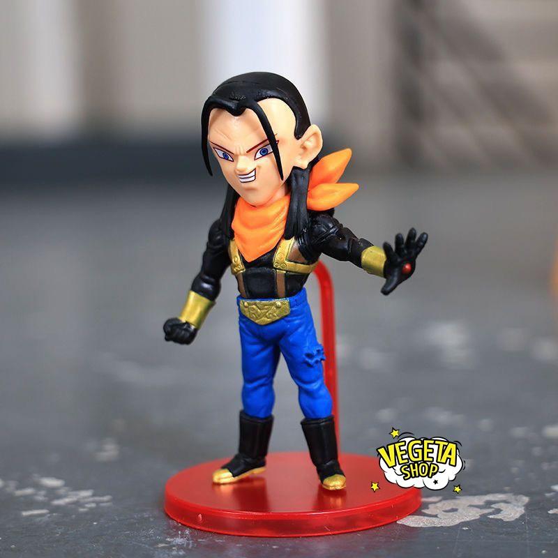 Mô hình Dragon Ball - Dragon Ball GT WCF - Mô hình Songoku Pan Vegeta SSJ4 Trunks Super Android 17 Goku SSJ4 - Cao 8cm