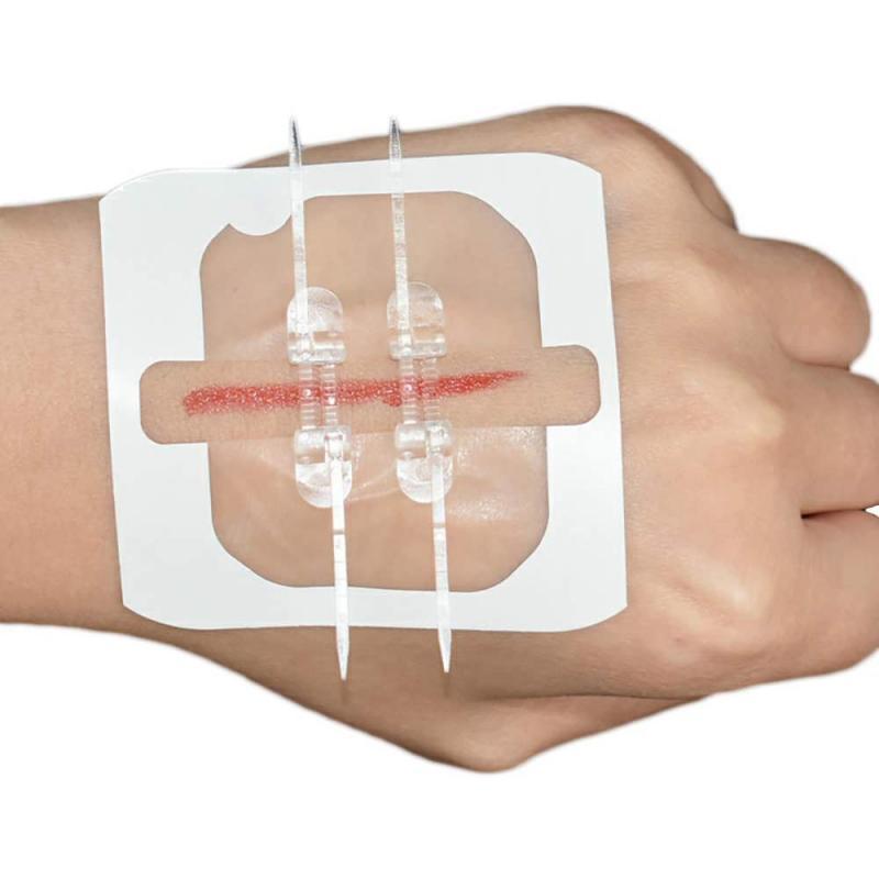 Zipper Band-aid Outdoor No-sewing Quick Wound Dressing Suture Tape Bandage Suture-free Zip Band-aids first aid Hemostasis Tool