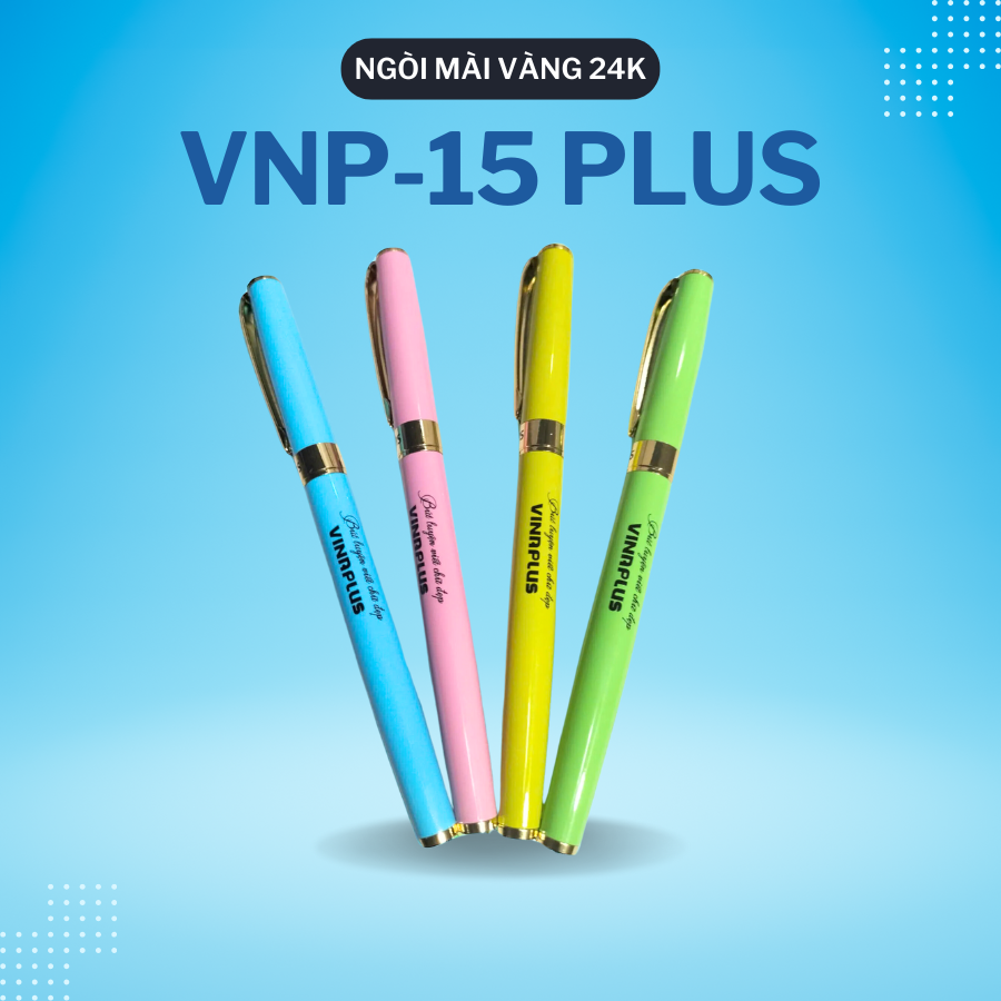 Bút máy ngòi mài vàng 24k VNP-15 Tặng kèm ngòi thay thế