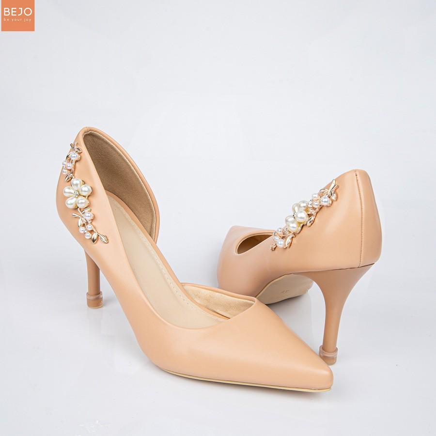 GIÀY CƯỚI BEJO H51 HOA MAI - WEDDING SHOES