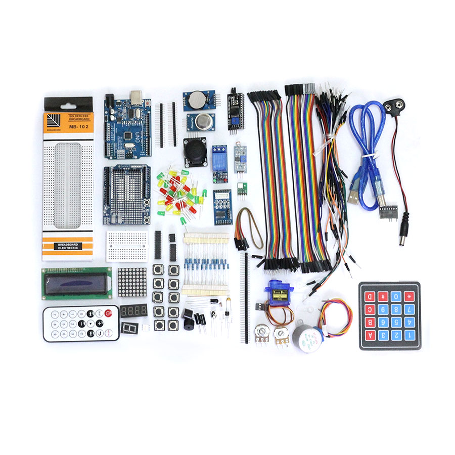 Hình ảnh Combo Bộ Kit Arduino Uno R3 Full V3 -2020