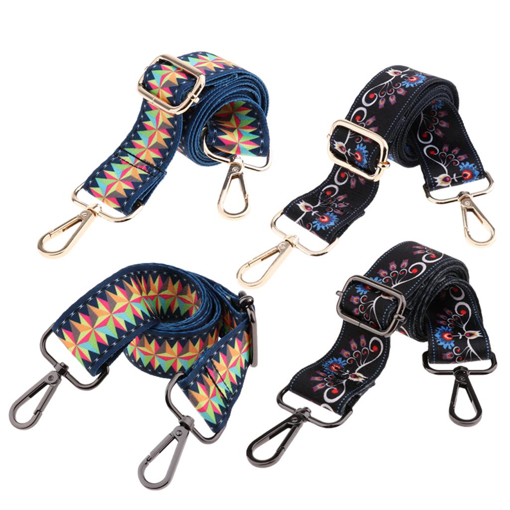 1.5in Wide Purse Strap Replacement Colorful Crossbody Bag Handbag Straps