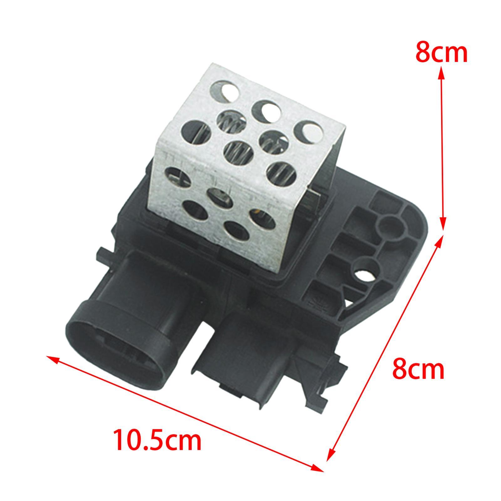 9673999980 Fan Controller Relay Resistor Heater Blower Fan Resistor Spare Parts Replaces High Performance