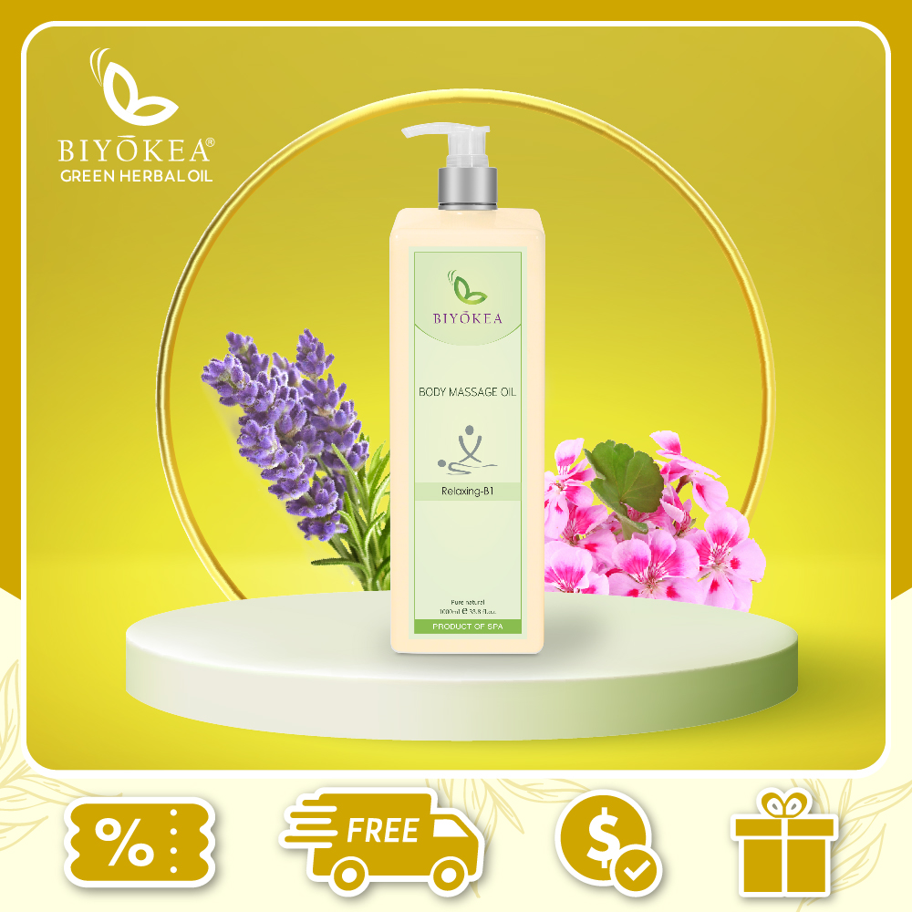 Dầu Massage Body  Biyokea - Relaxing B1 (thư giãn) - 1000ml