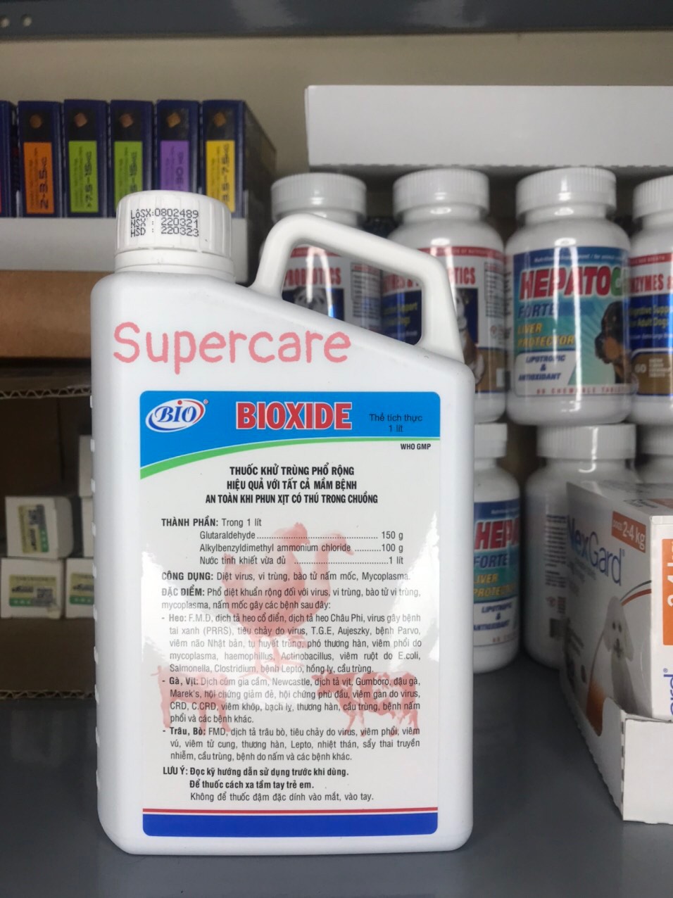 Bioxide 1000ml Sát Trùng Chuồng Trại