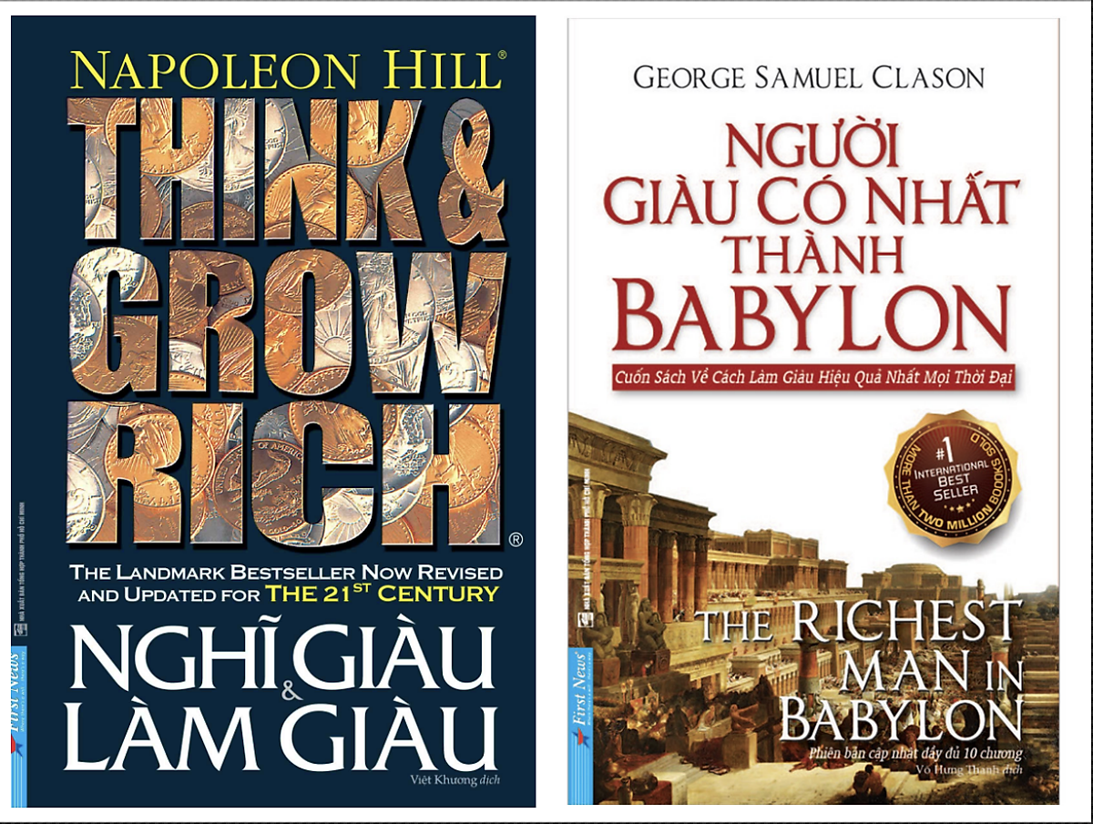 Combo: Người giàu có nhất thành Babylon, Nghĩ giàu và làm giàu