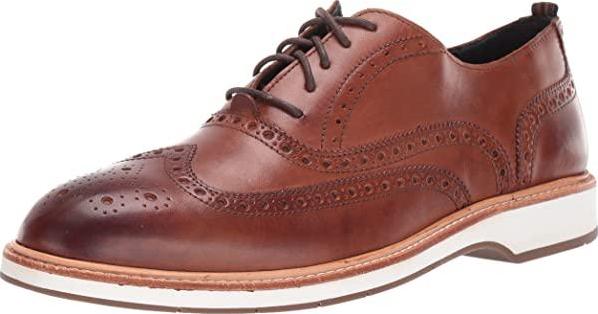 Cole Haan Mens Morris Wing OxBlack Tumble Oxford - 13, 13