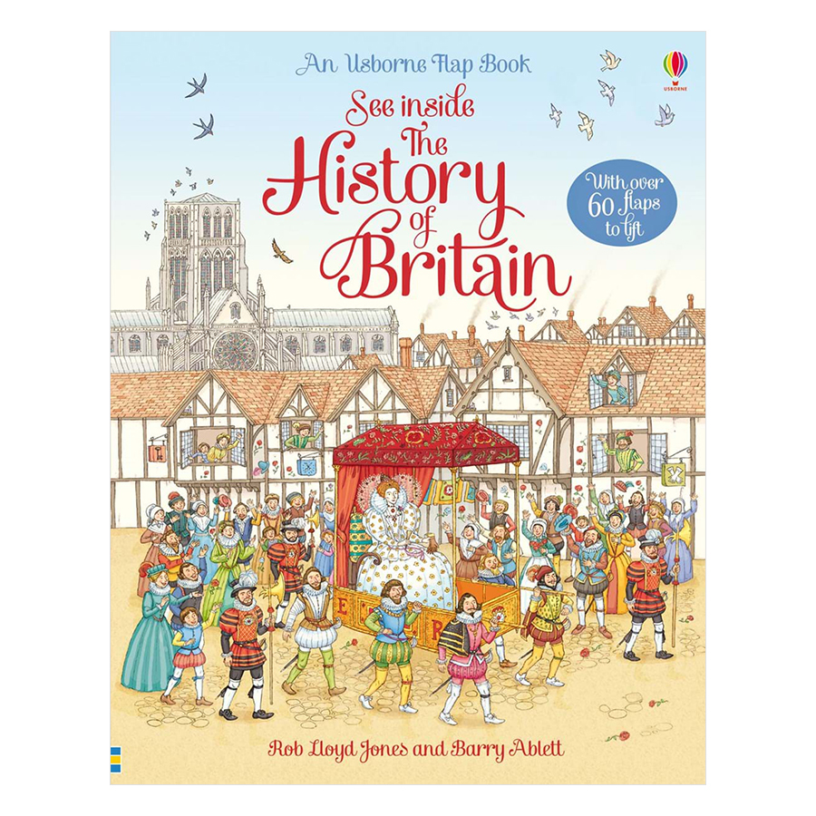 Sách tương tác tiếng Anh - Usborne See Inside History of Britain