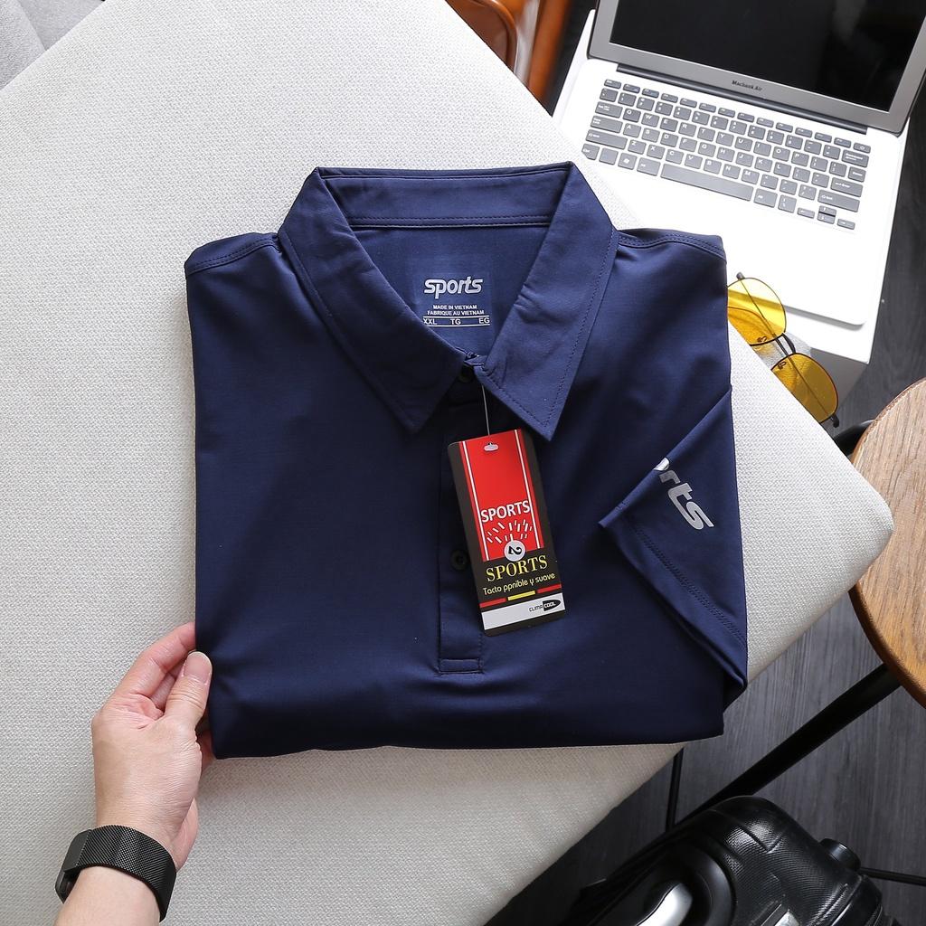 Áo thun Polo nam vải thun lạnh bigsize 80 - 140kg