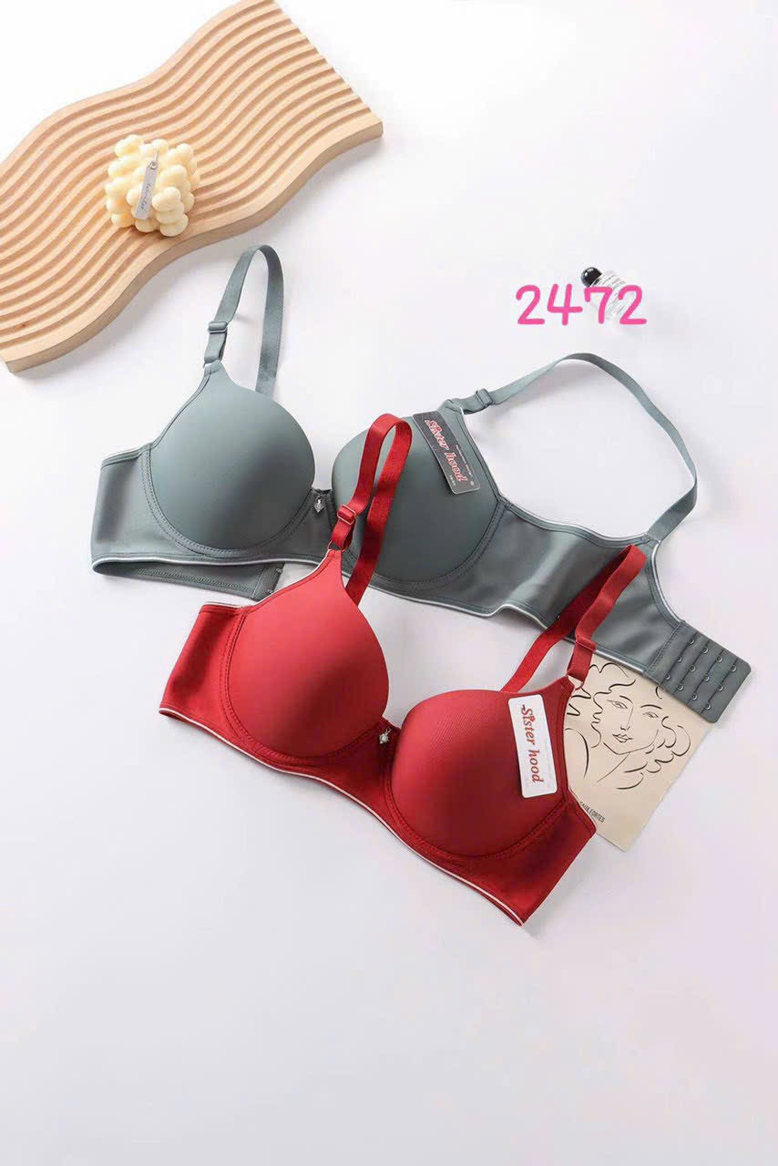 Áo Lót Nữ Mỏng Trơn Big Size Có Gọng – Cài Sau 3 Móc Sister Hood 2472