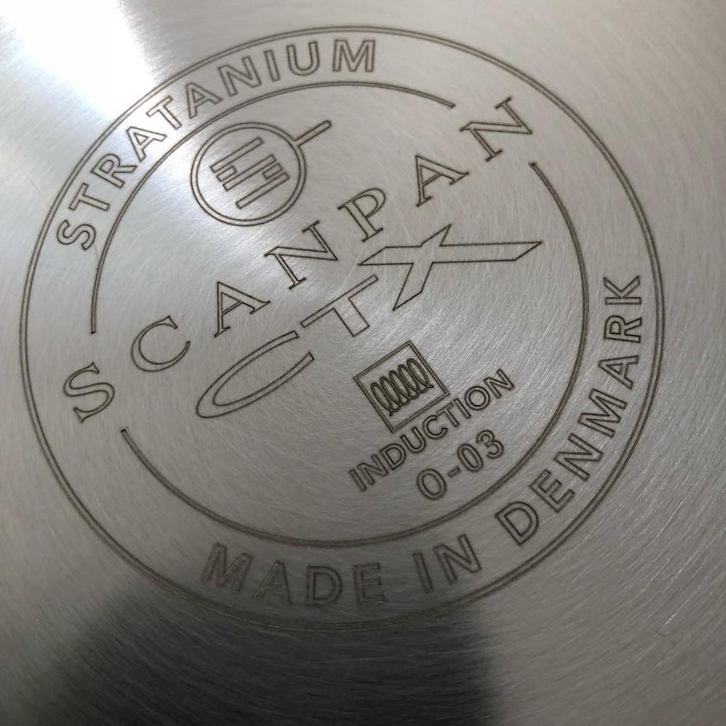 Nồi chống dính cao cấp đáy từ Scanpan CTX 1.8L 65231600, đúc liền 7 lớp, dùng được trong lò nướng và máy rửa bát, sản xuất tại Đan Mạch
