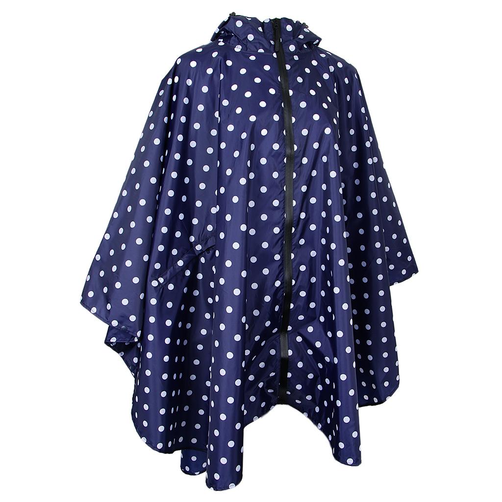 Women's Lightweight Waterproof Outdoor Raincoat Portable Poncho Beige