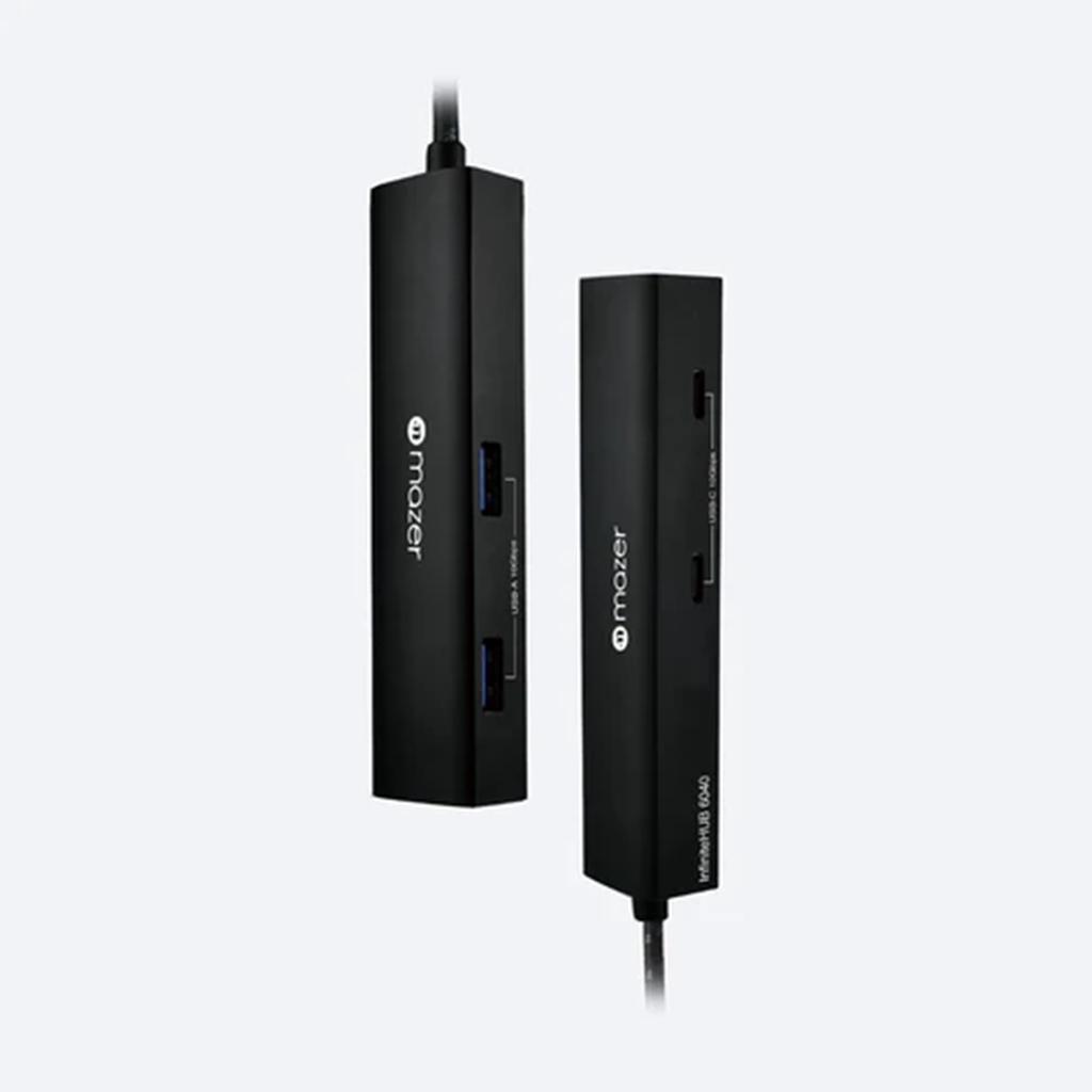 Bộ chuyển đổi Mazer 4 in 1 (2 cổng USB-A và 2 cổng USB-C) InfiniteLINK MULTI6040 - Hàng Chính Hãng