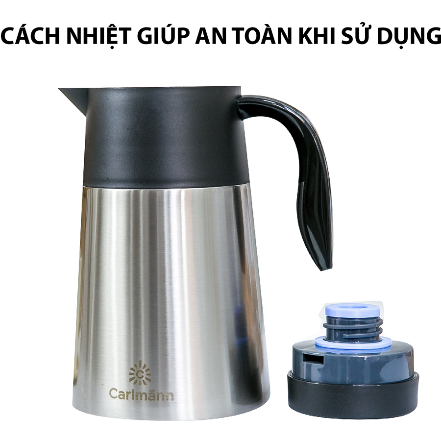 Bình Cà Phê Giữ Nhiệt Carlmann BES-178 1300ml