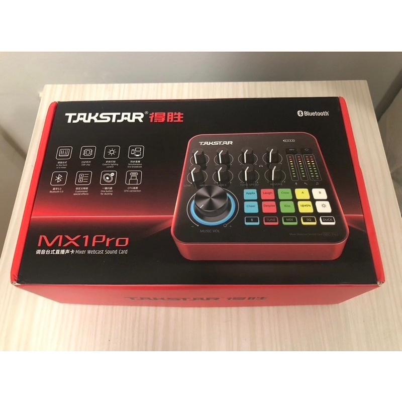 Sound Card TAKSTAR MX1-PRO Thu âm Livestream chuyên nghiệp mẫu mới 2021 bảo hành 1 năm