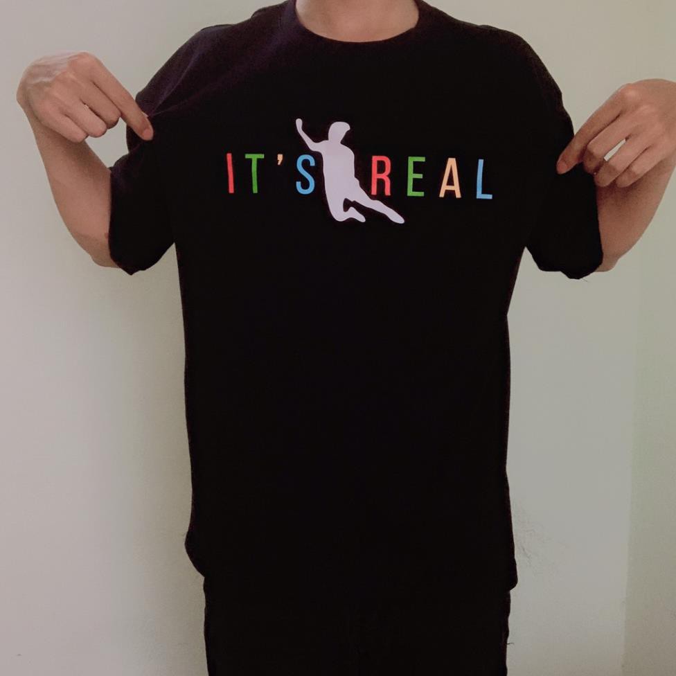 Áo Văn Toàn It’s Real Tee thun nam nữ Cotton Hottrend