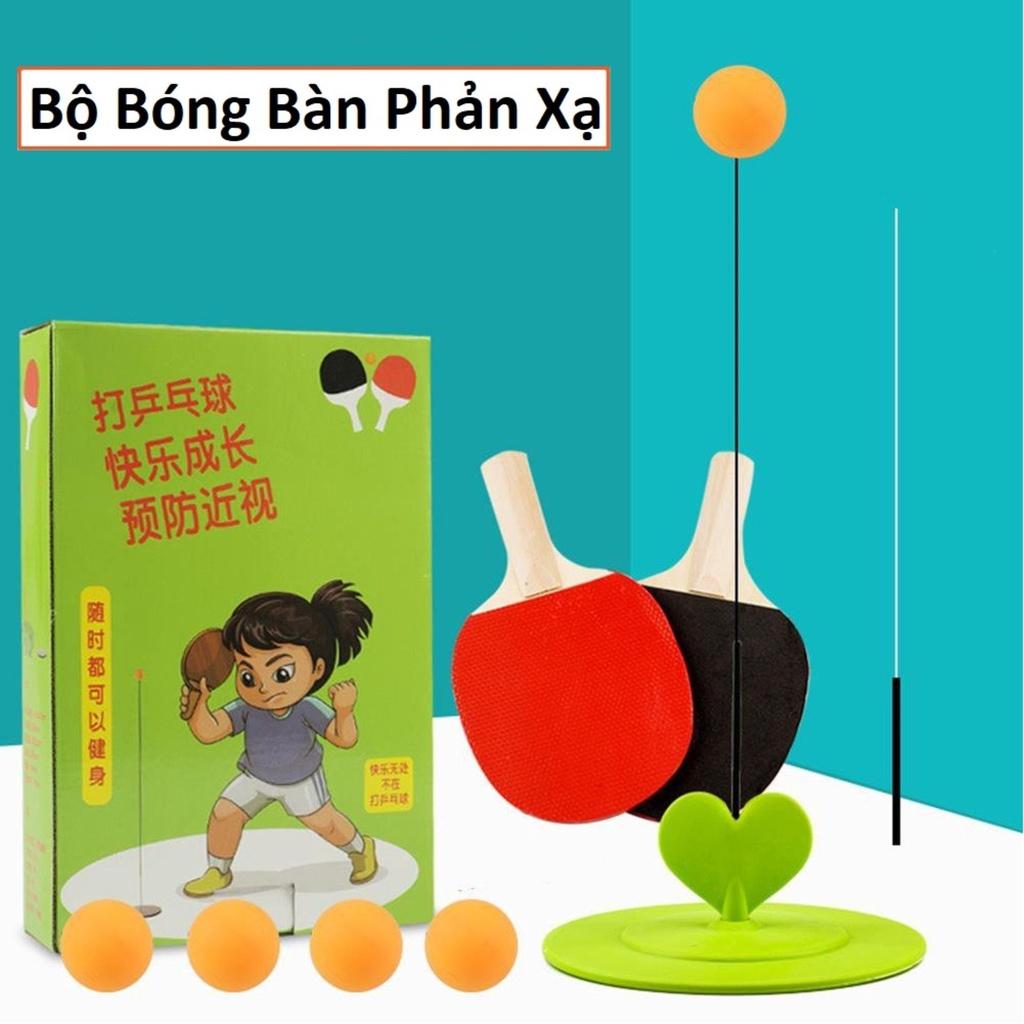 Bộ Đồ Chơi Bóng Bàn Tại Nhà Phản Xạ Nhanh Cho Bé