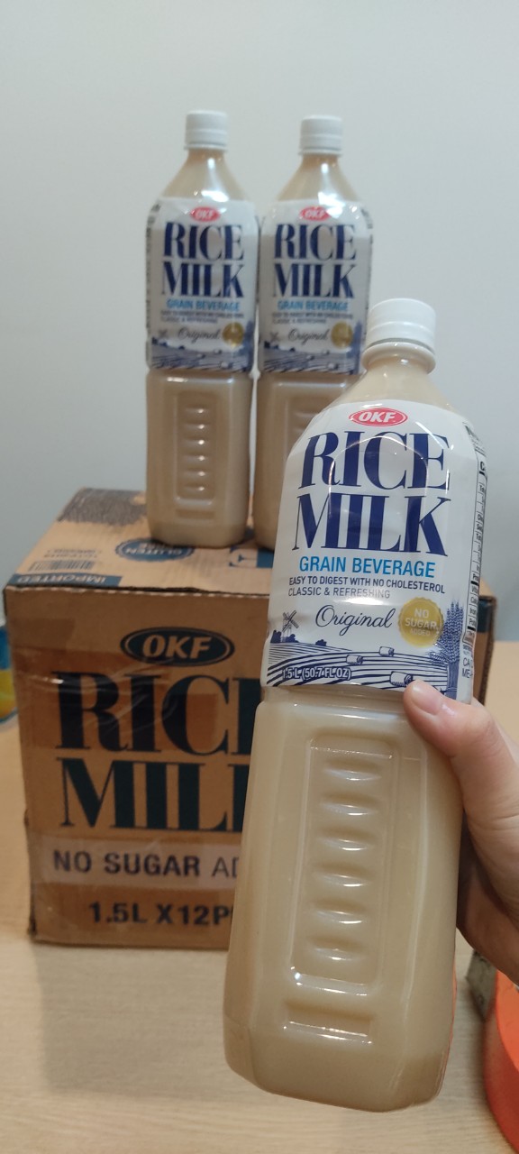 Sữa gạo không đường (SỮA GẠO) OKF 1.5 ML x 2 chai