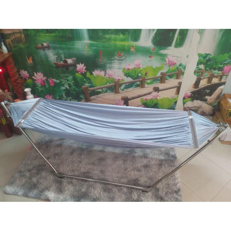 KHUNG VÕNG XẾP INOX CAO CẤP THẾ HỆ MỚI LT01 - HIỆU LÂM TÙNG ỐNG LỚN PHI 32 DÀY 1,4 LY
