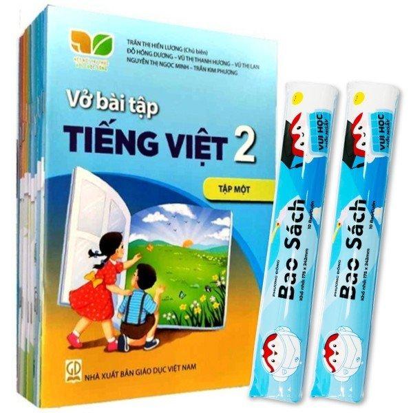 Sách Giáo Khoa Bộ Lớp 2 - Kết Nối - Sách Bài Tập (Bộ 11 Cuốn) (2023) + 2 Bao Sách TP