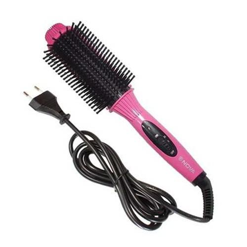Lược điện NO.V.A 8810 uốn cúp chải thắng tóc đa năng