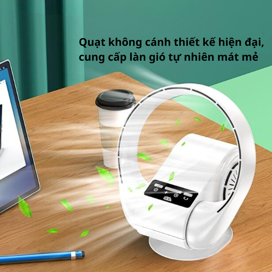 Quạt Tích điện giá rẻ sử dụng pin 21V-7500mAh( 3-4h sử dụng), Quạt đi picnic, câu cá tiện lợi trọng lượng nhẹ tiện lợi