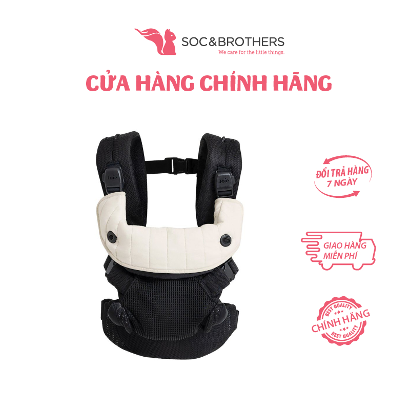 Địu trẻ em Joie Savvy Air 4in1 Coal