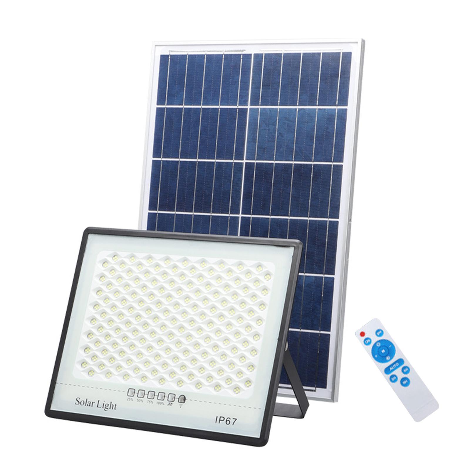 Solar Outdoor Flood Lights Solar Lights 100W for Patio Pathway Swimming Pool