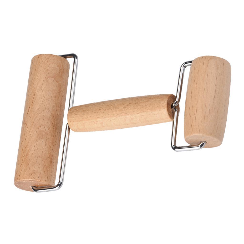 Tool Double Wooden Roller DIY Rhinestone Embroidery Crafts