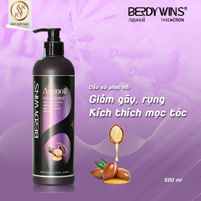 Dầu xả phục hồi – Arganoil BERDYWINS – 500ml