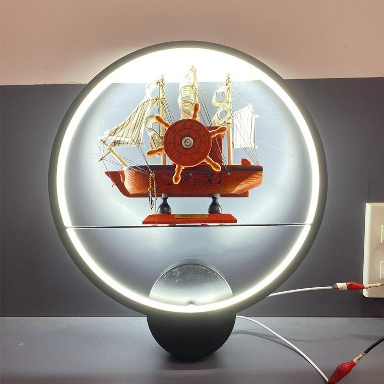 Đèn gắn tường LED con thuyền kiểu dáng độc đáo, sang trọng - 3 chế độ ánh sáng.