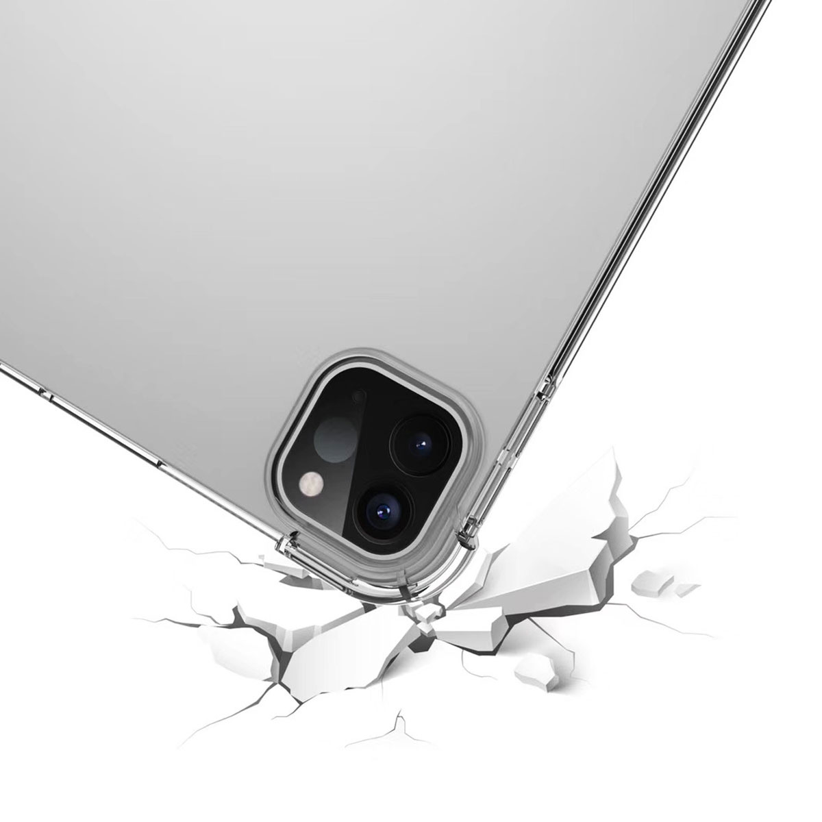 Ốp Lưng Dẻo Cao Cấp Chống Sốc cho Ipad Pro 12.9 inch Wifi - Hàng Chính Hãng