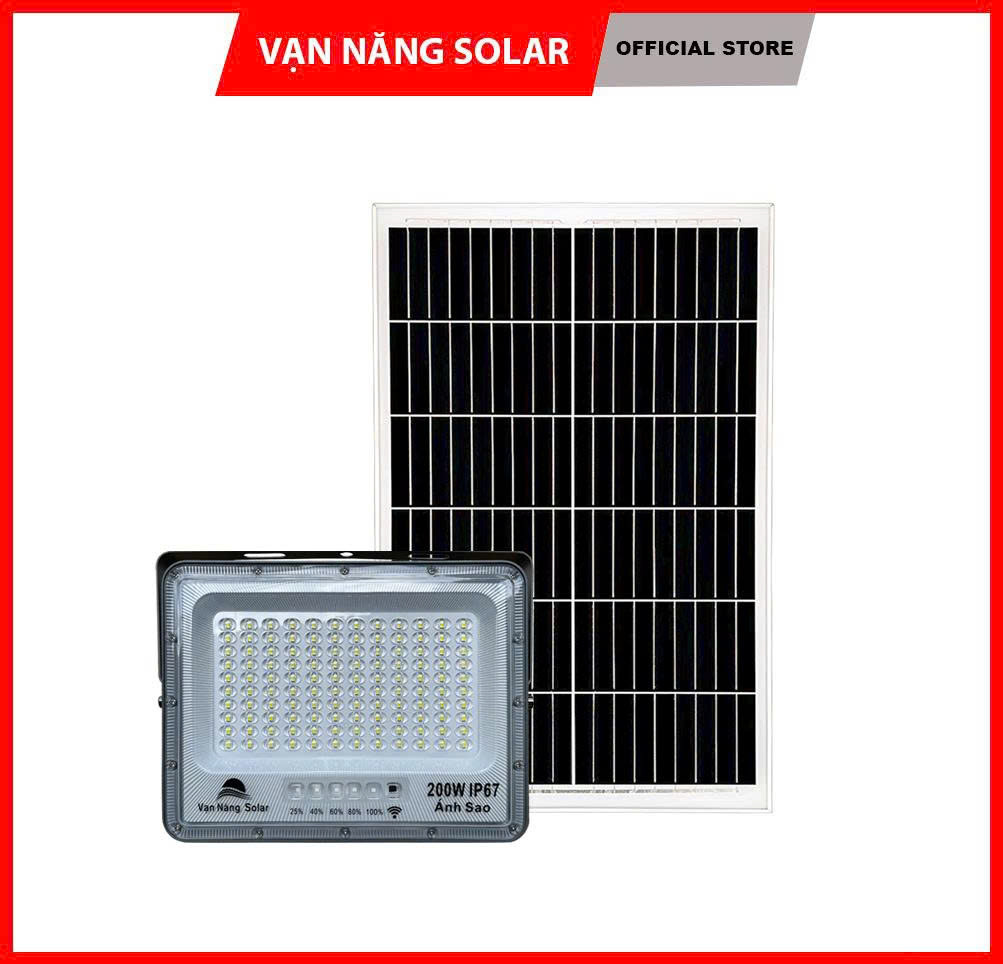Đèn Ánh Sao Vạn Năng Solar 200W