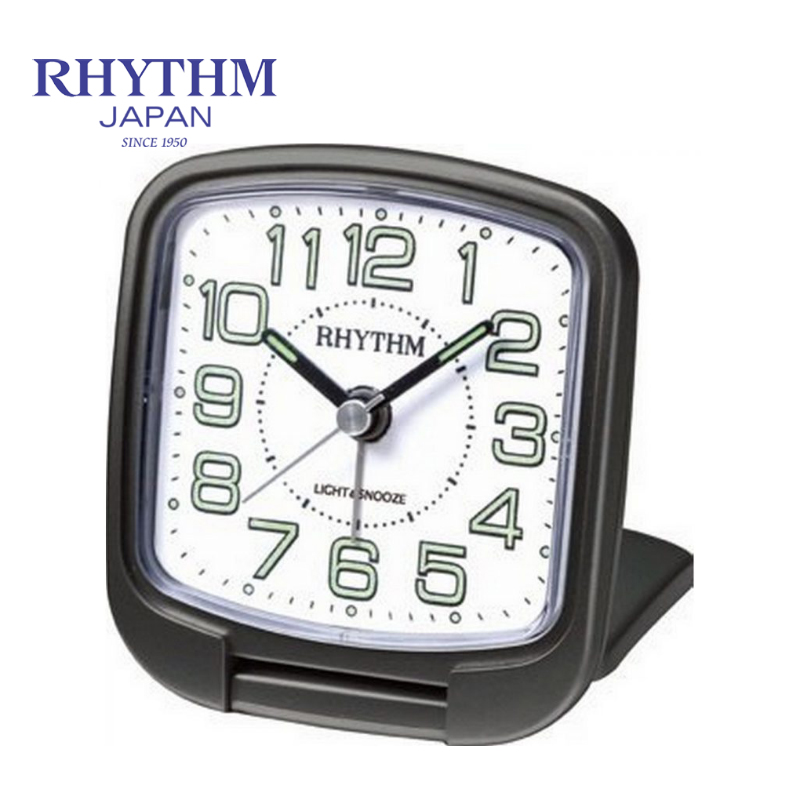 Đồng hồ báo thức Nhật Bản Rhythm CGE602NR02 - Kt 6.8 x 7.6 x 2.35cm, 45g