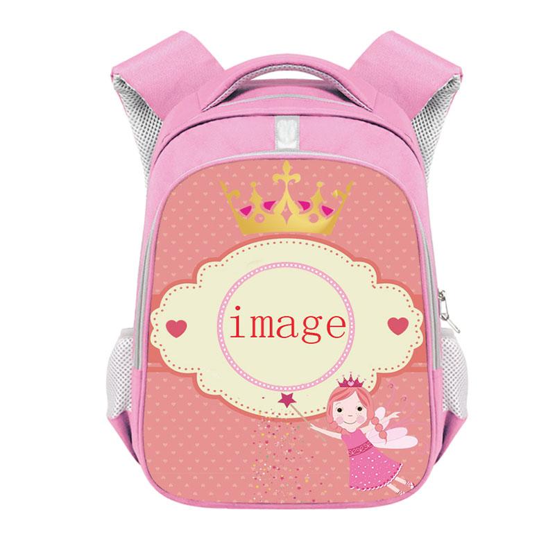 Tùy Chỉnh Ghi Lại Hình Ảnh/Logo/Tên Ba Lô Trẻ Em Học Túi Bé Gái Túi Sách Trẻ Em Mẫu Giáo Túi Cho Bé Tập Đi Ba Lô