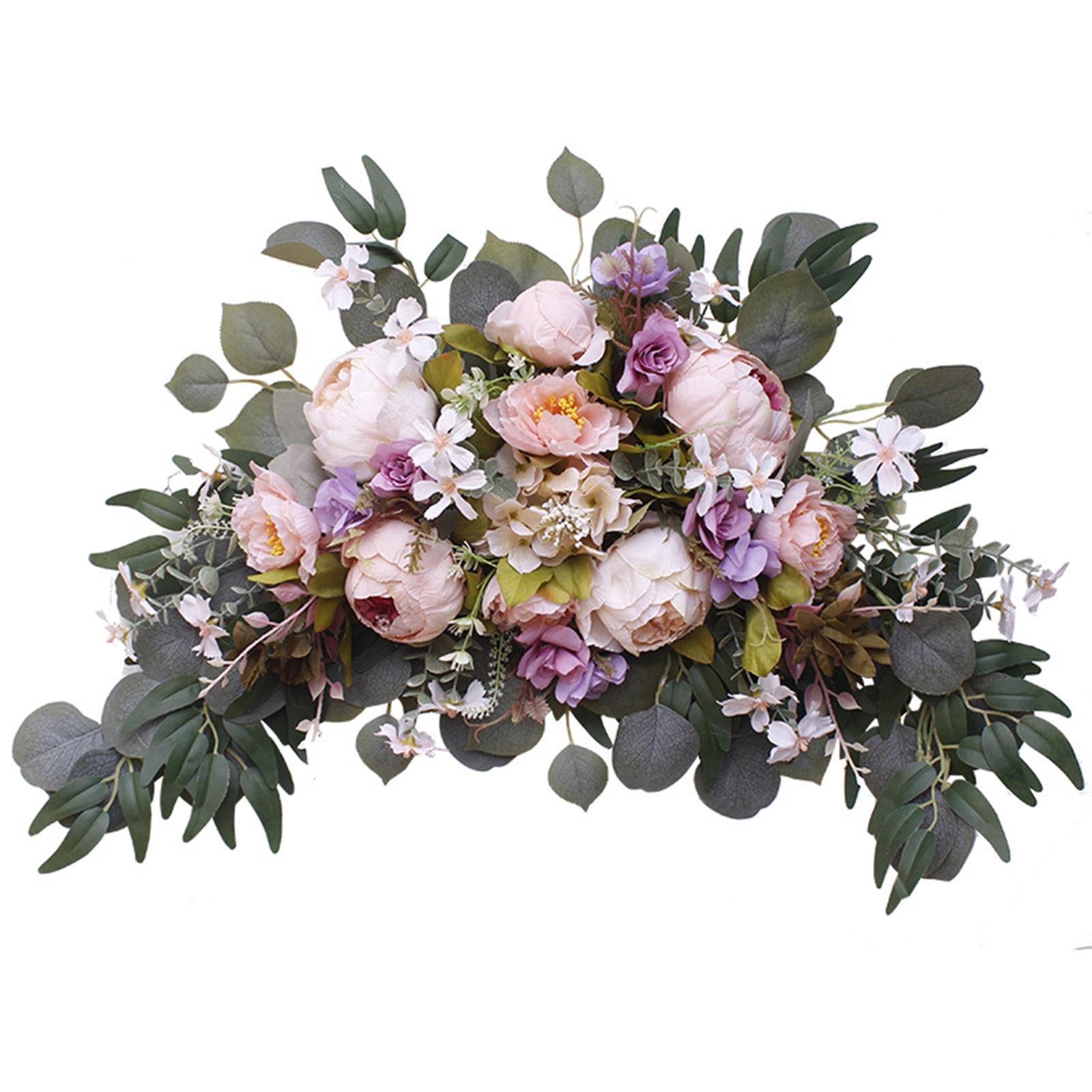 Wedding Arch Flowers Green Leaves Wedding Centerpiece for Door Decoration